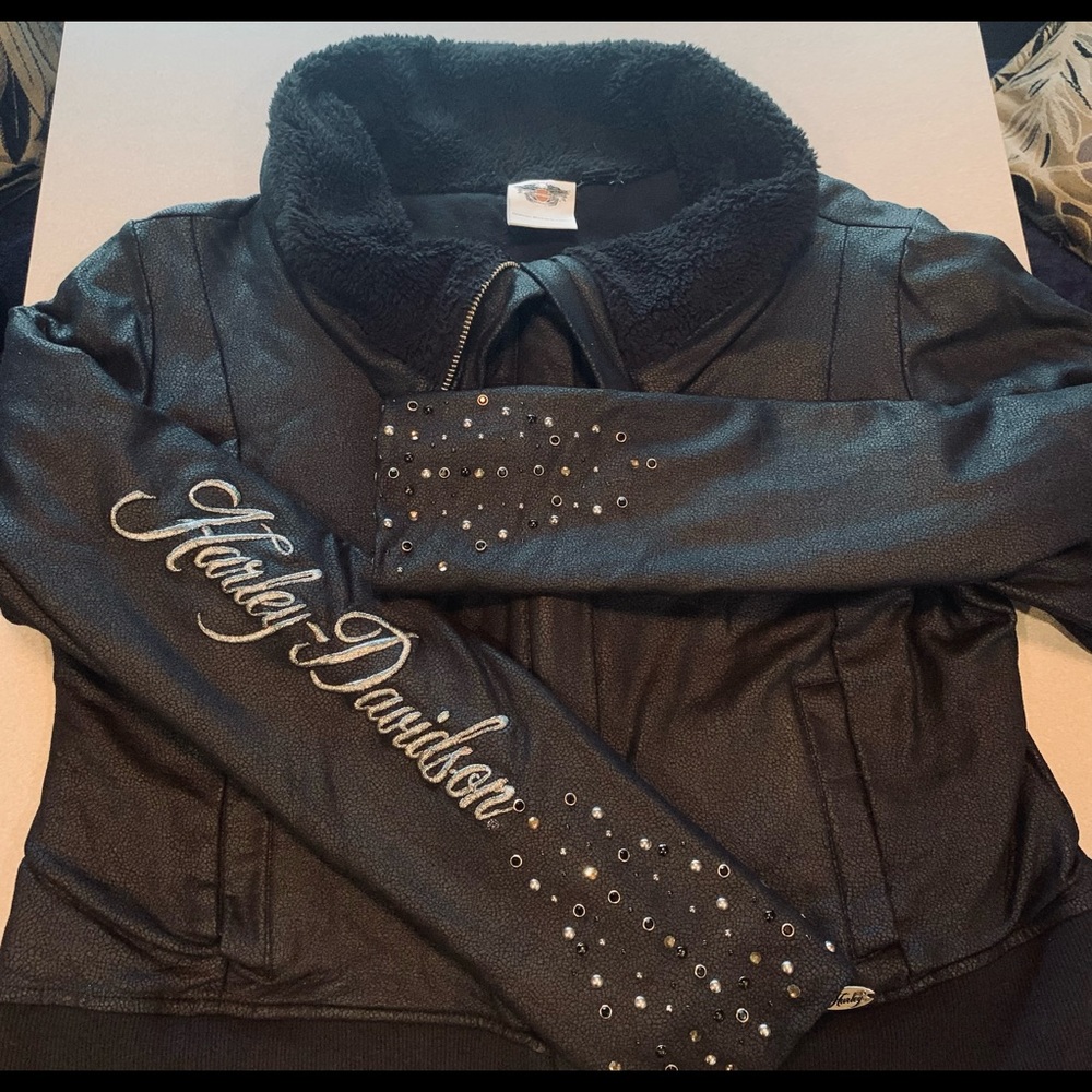 Harley Davidson Zip up jacket Medium